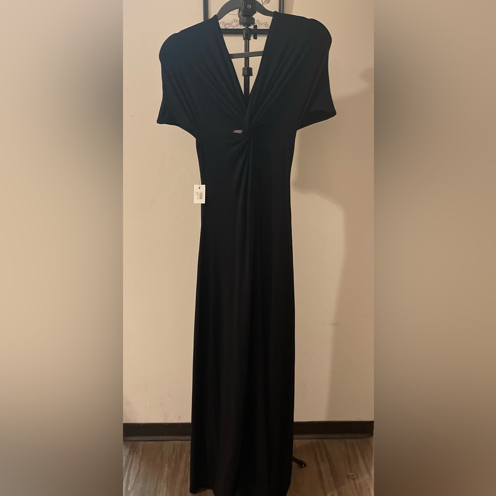 SID NEIGUM Maxi Black Dress NWT